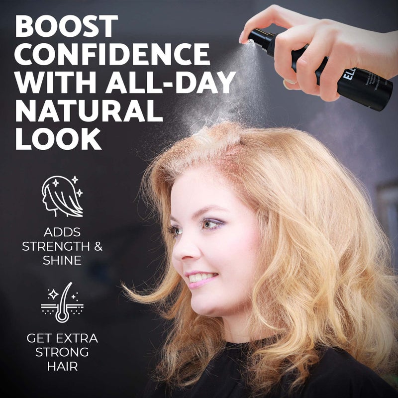 Elevate Hair Fiber Locking & Setting Hold Spray | New Advanced Long Lasting Formula | 2-6 Month Supply | Strong Formula for Wind, Sweat, and Weather Resistant for Men and Women - Image 4